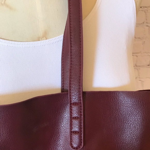 Genuine leather wine large shopping bag23"x1"'x8" - Picture 7 of 7